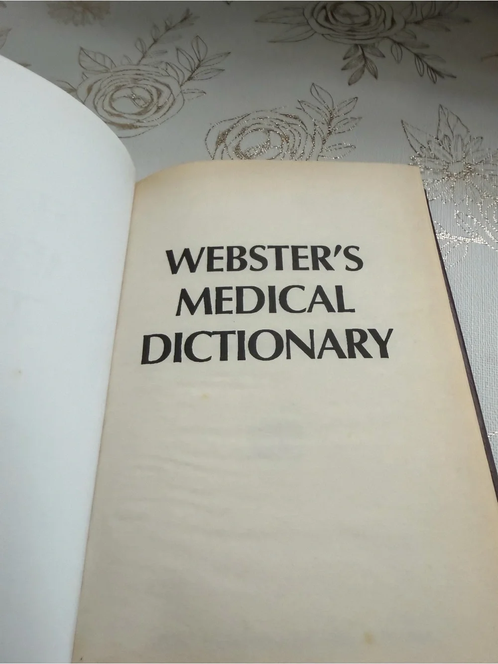 Webster's Medical Dictionary (Hardcover, 1992, PMC Publishing)